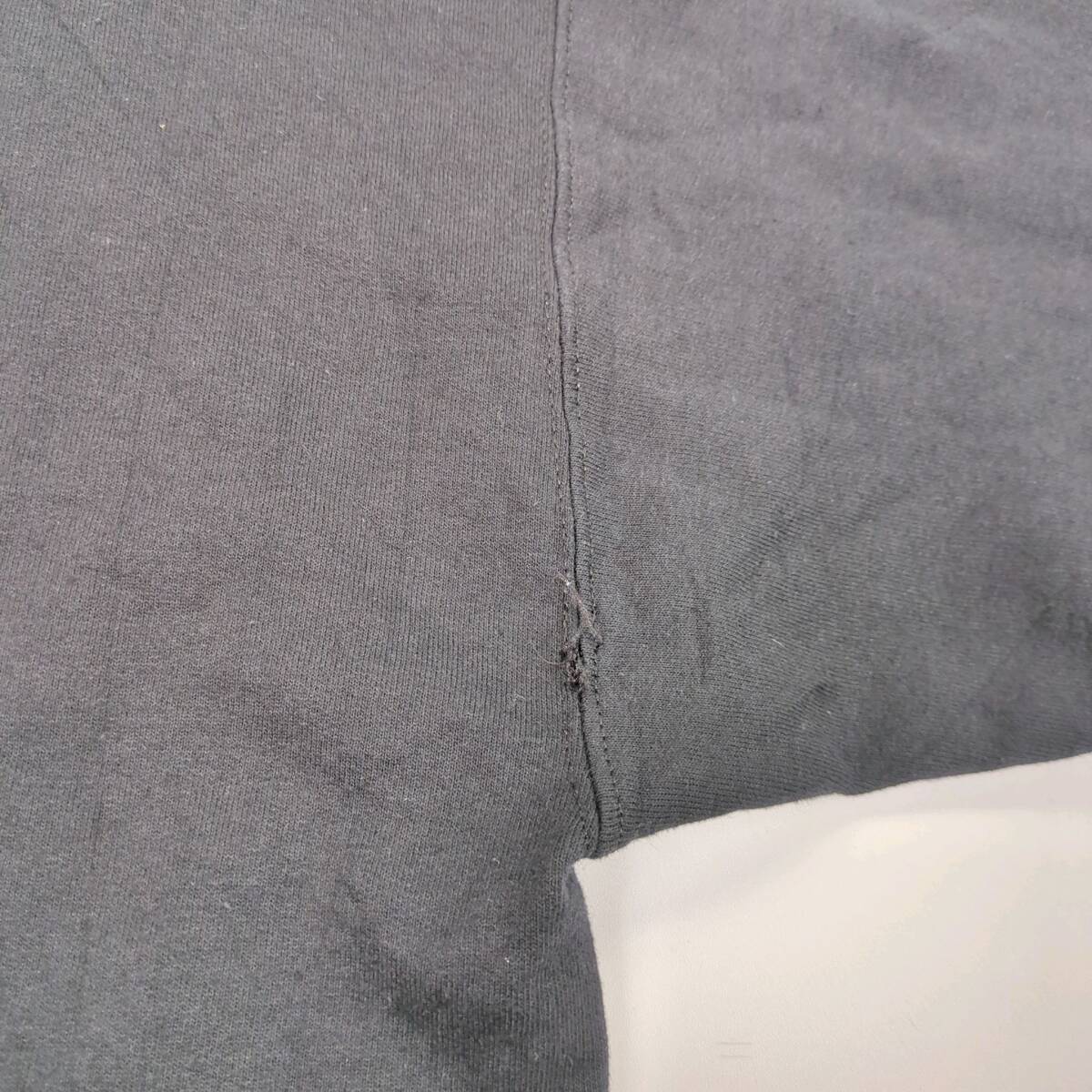 XL Hanes プルオーバーパーカー 裏起毛 マフポケットTEXAS A＆M ブラック pa0590_画像5