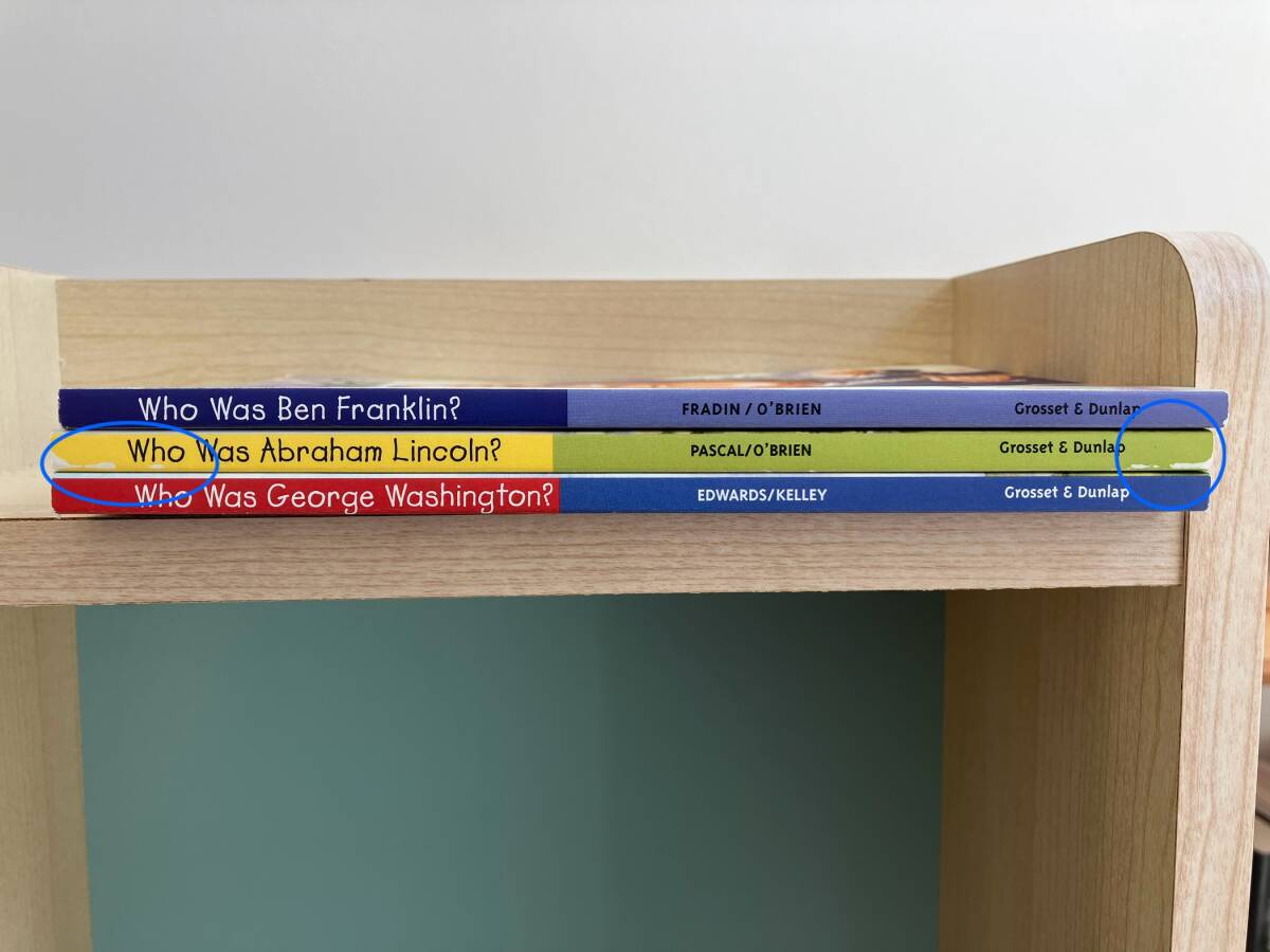 ⑧洋書 伝記 歴史 フランクリン リンカーン ワシントン Who Was/What wasシリーズ 3冊セット_画像10