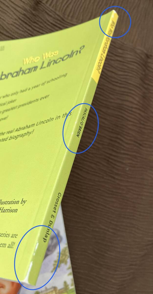 ⑧洋書 伝記 歴史 フランクリン リンカーン ワシントン Who Was/What wasシリーズ 3冊セット_画像8