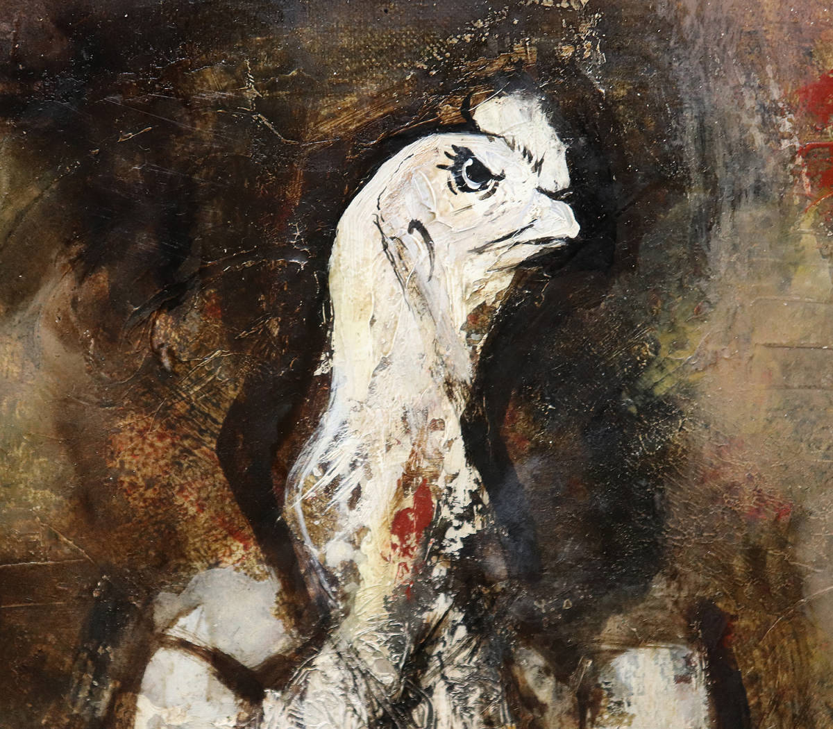 Yahoo!オークション - 真作保証 清原啓一10号闘魂 名鑑580万代表画