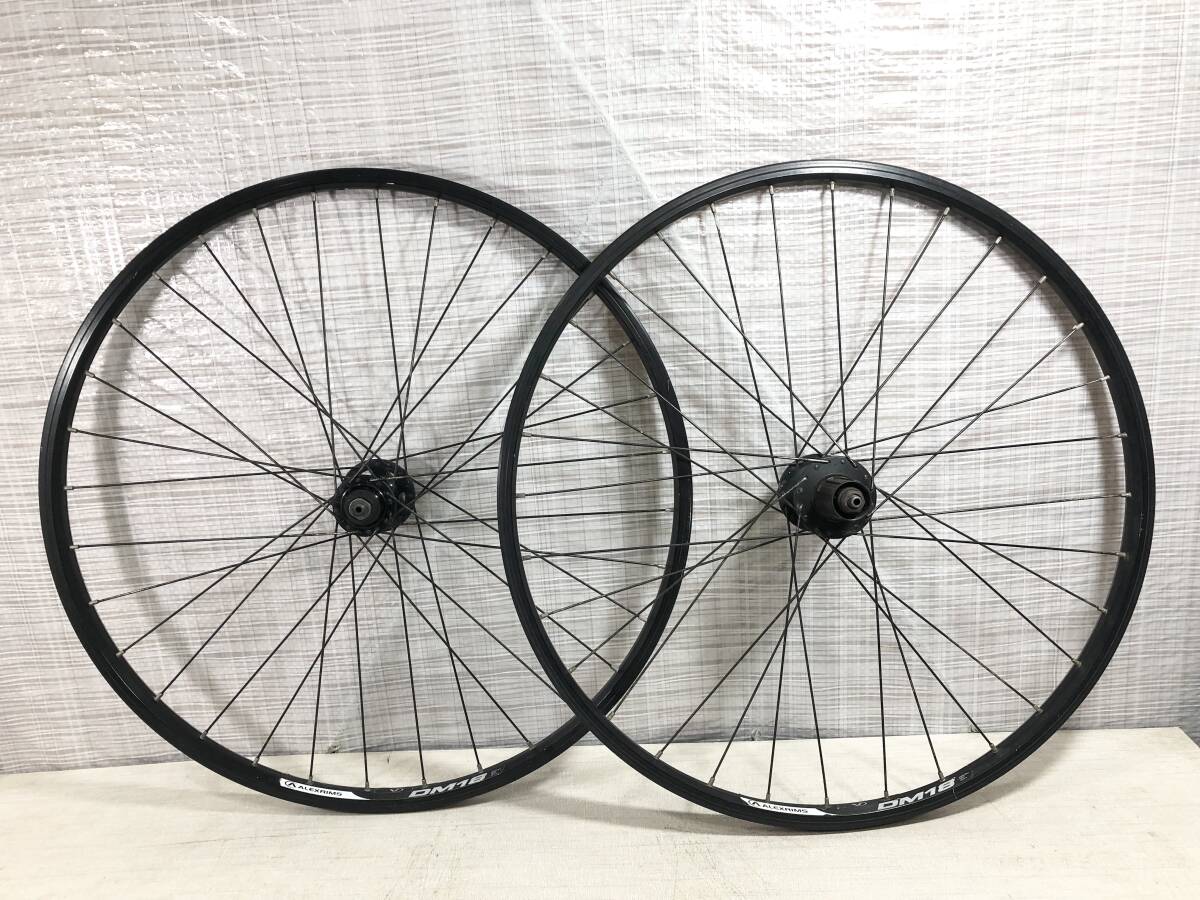 アレックスリムDM18 6穴ディスク用 26インチホイール