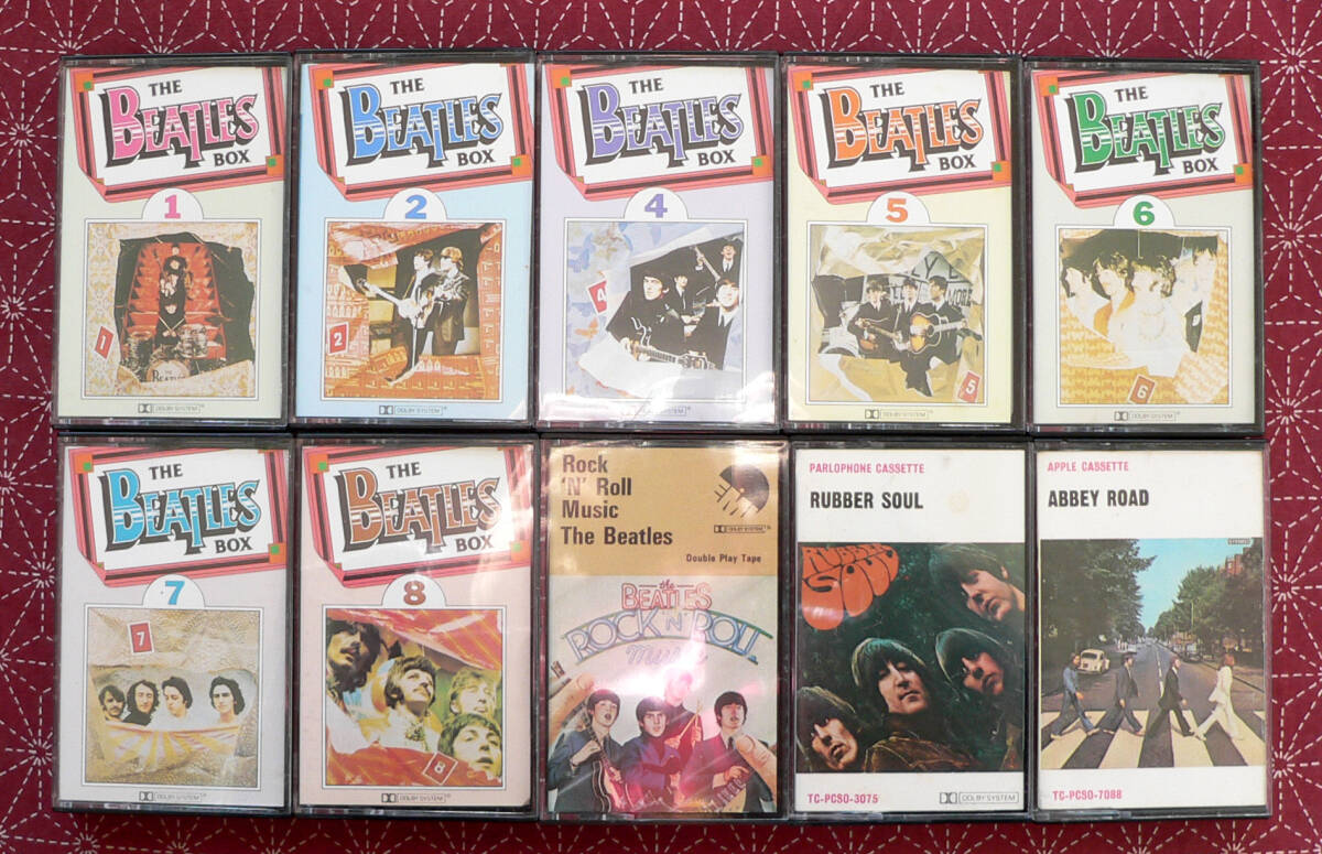 ★ 中古カセット / ビートルズ - 10本セット ★