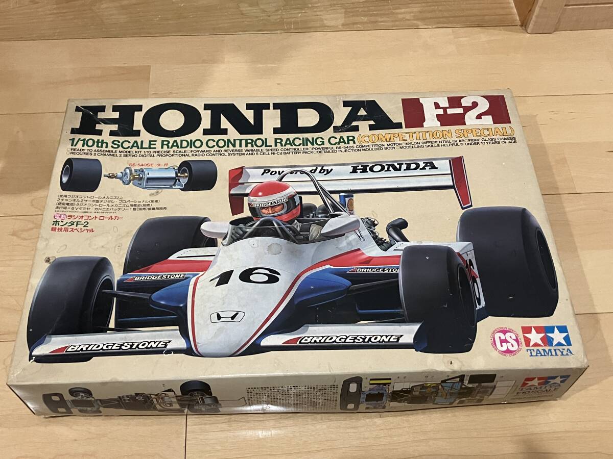 TAMIYA タミヤ ホンダ F-2 競技用スペシャル 電動RC 1/10 電動ラジオコントロールカー 当時物