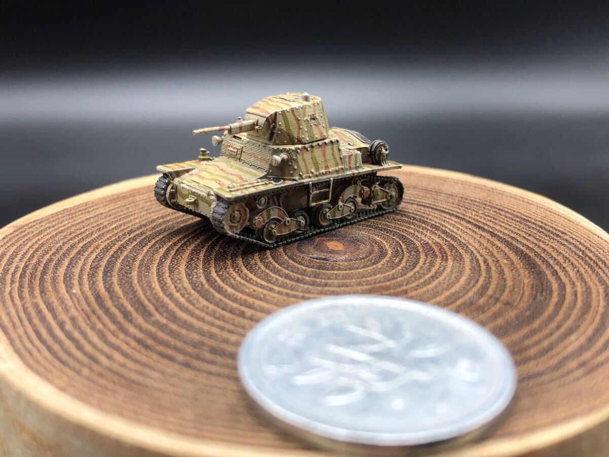 1/144 完成品　塗装済　WW2 イタリア軍 L6/40 軽戦車　ワールドタンクミュージアム　250116