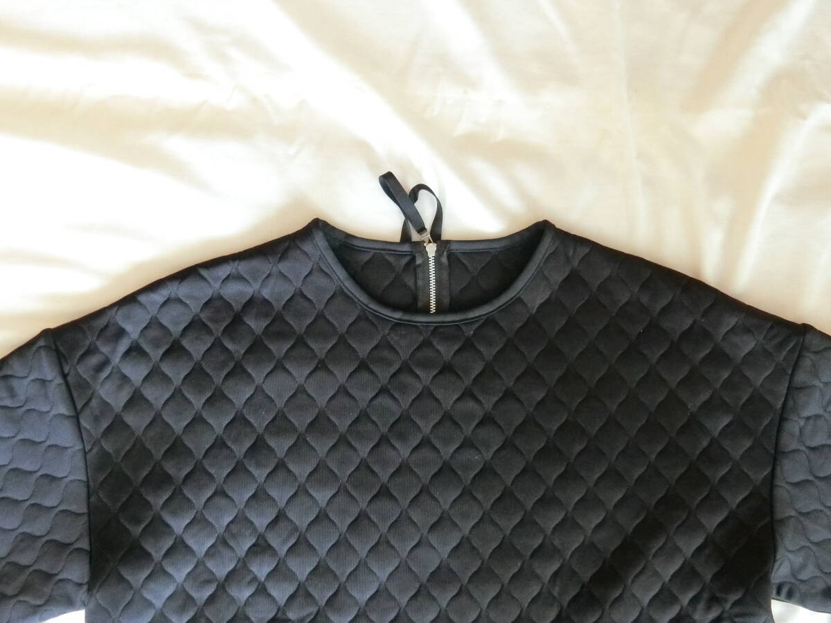 UPPER HIGHTS アーミーアッパーハイツ THE UC-1 キルティングプルオーバー　黒　1 _画像2