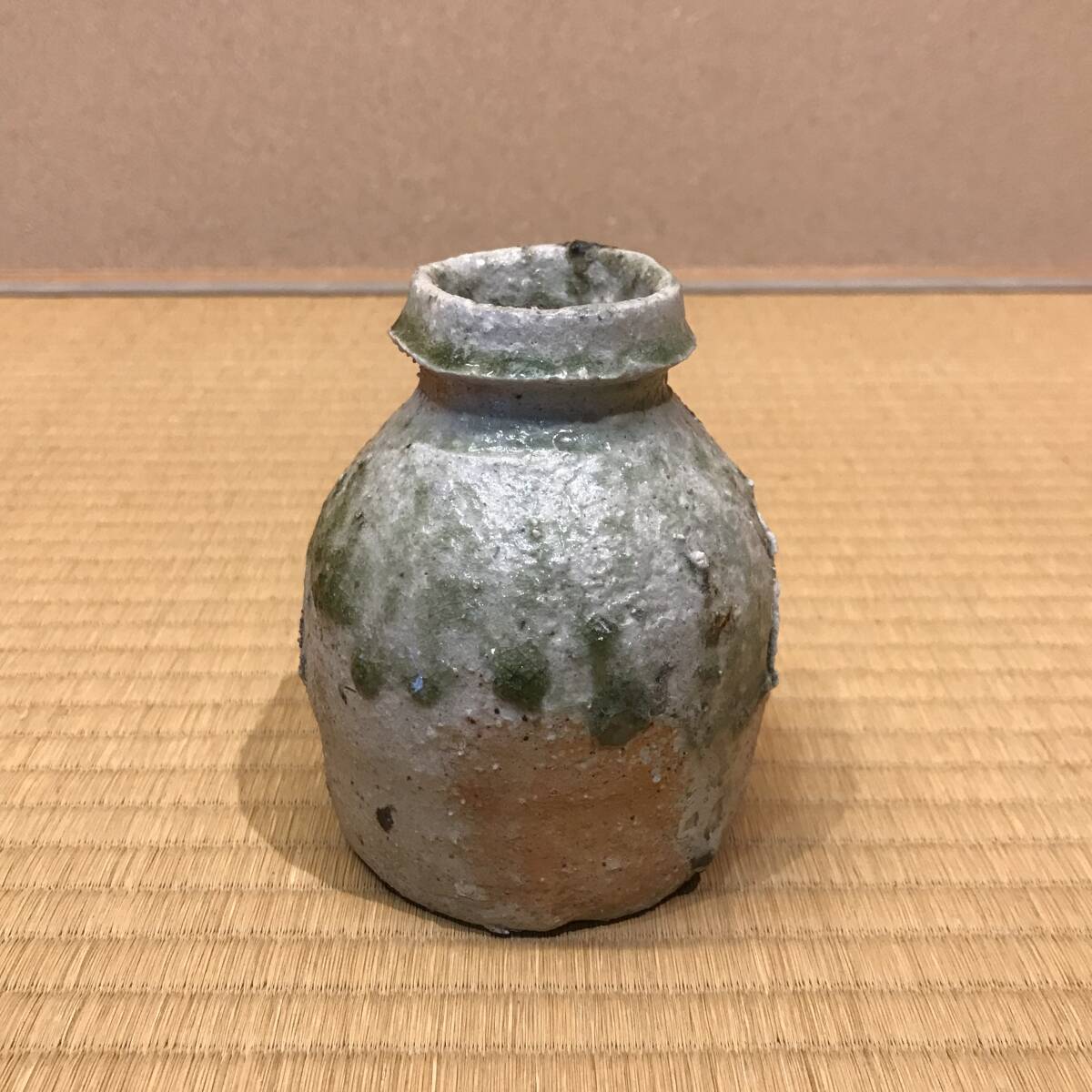 辻村史朗 伊賀花入 辻村史朗、伊賀花入れ