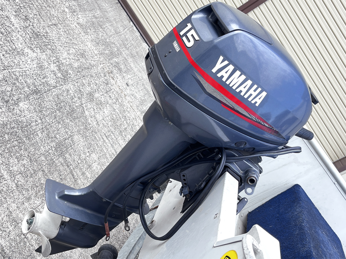 YAMAHA 15FMH 684K L 15馬力 船外機 2スト ヤマハ 小型船舶用船 YAMAHA 15FMH 684K L 15馬力 船外機 2スト ヤマハ 小型船舶用船