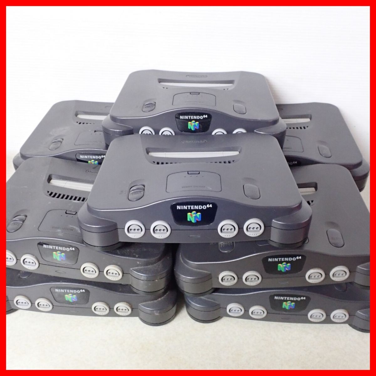 ホットプレート セール ニンテンドウ64 N64 本体 任天堂 まとめて大量セット 10台 本体、アクセサリー