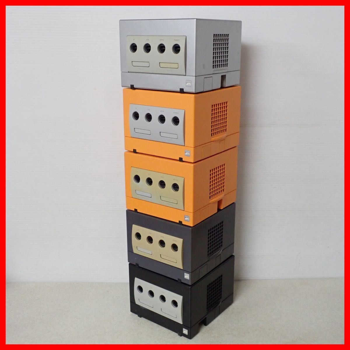 GC ゲームキューブ 本体 オレンジ/バイオレット/ブラック GC ゲームキューブ 本体 オレンジ/バイオレット/ブラック