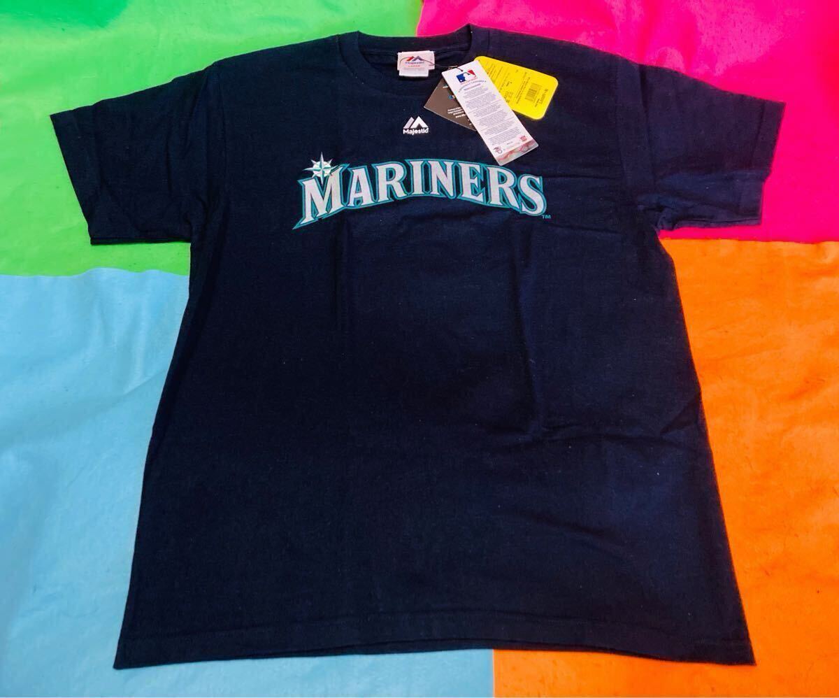 イチロー/マリナーズTシャツ(L)/刺繍サイン入りキャップ/WBC イチロー/マリナーズTシャツ(L)/刺繍サイン入りキャップ/WBC