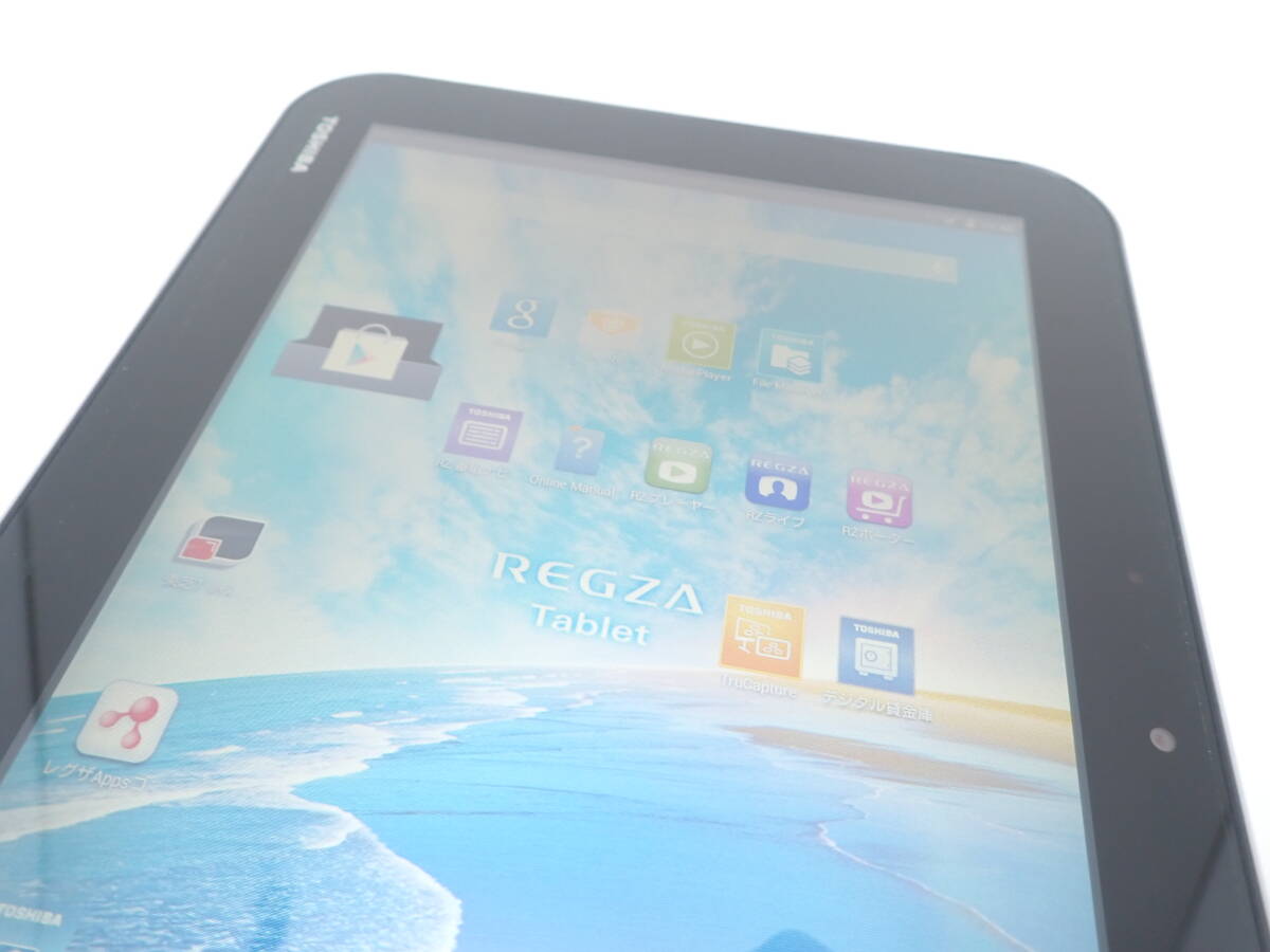 追 ★ 東芝 REGZA Tablet AT503 動(dòng)作確認(rèn)済 蓋破損 TOSHIBA ★ 中古品
