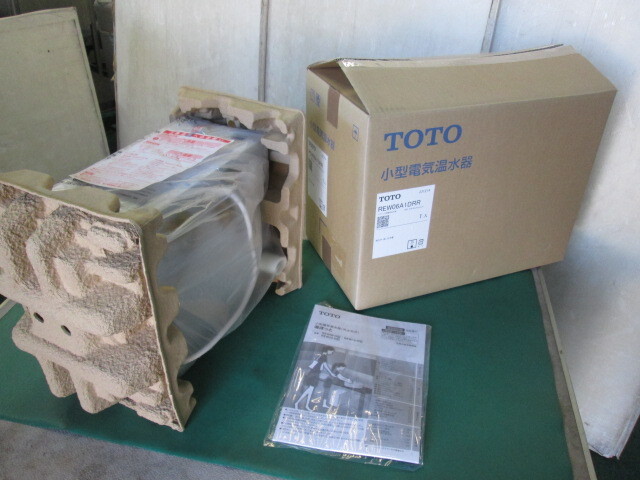 未使用 TOTO 小型電気温水器 (先止め式)湯ぽっと REW06A1D1RR(1216CI)(1)8BT-13S