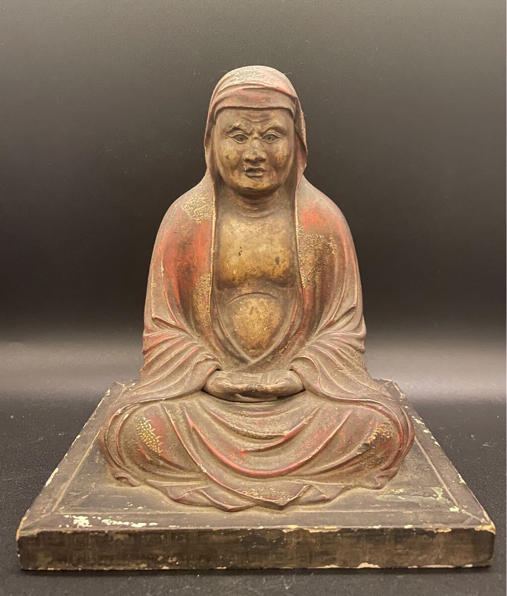 2920 古美術品細密彫刻女性像置物細密細工骨董