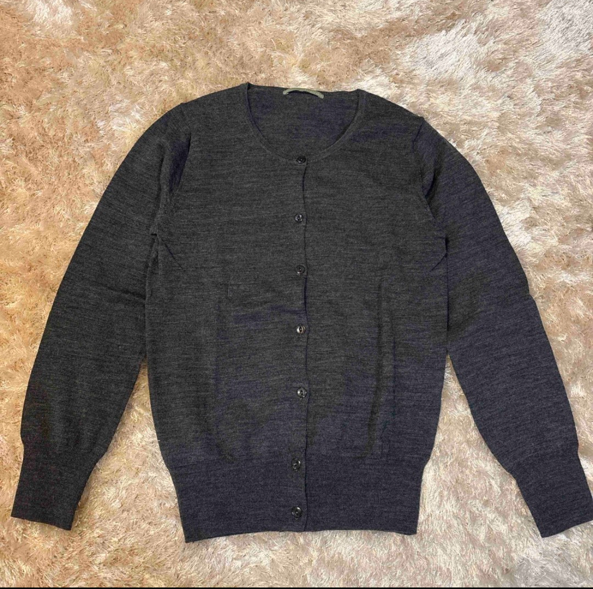 beige froid カーディガン　グレー　38