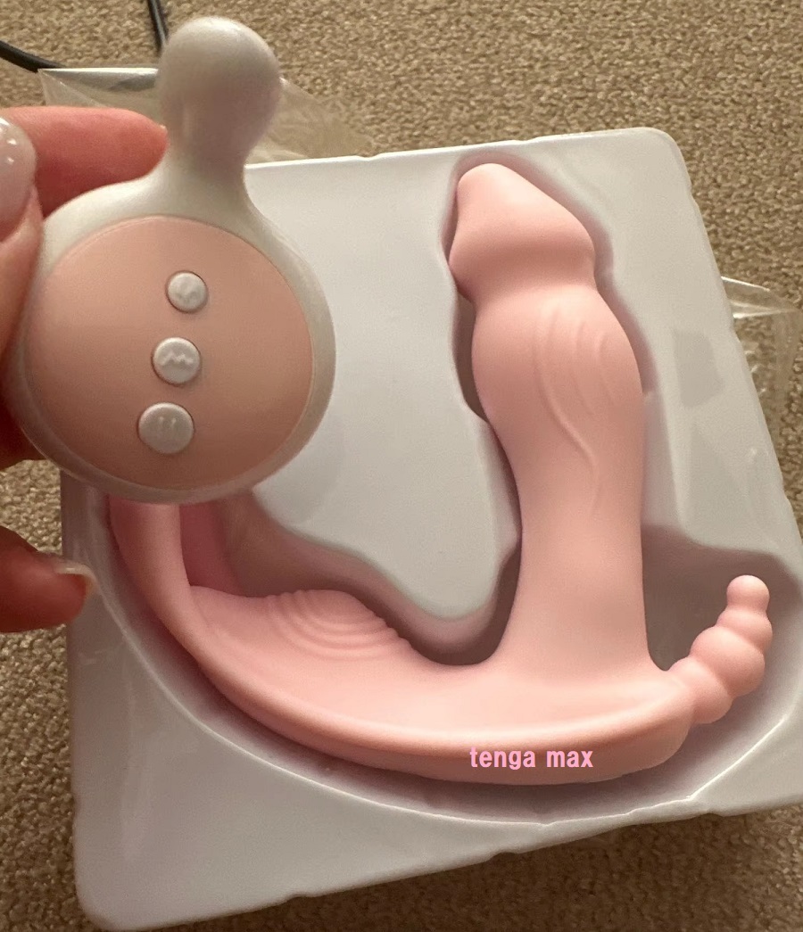 パンティ 裝著 羞恥プレイ リモート ディルド 裝著できる バイブレーター USB給電 多モード 振動 ピンク バイブ 3點(diǎn)責(zé)め X255