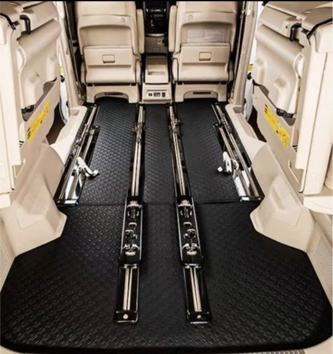 アルファード/ヴェルファイア20系 前期/後期シートレールガーニッシュ_画像5