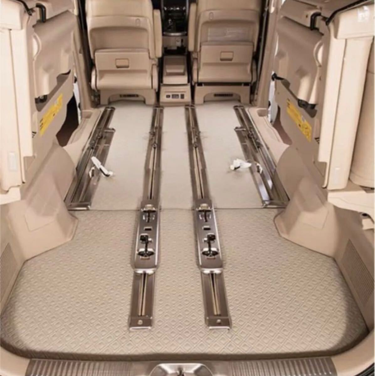 アルファード/ヴェルファイア20系 前期/後期シートレールガーニッシュ_画像7