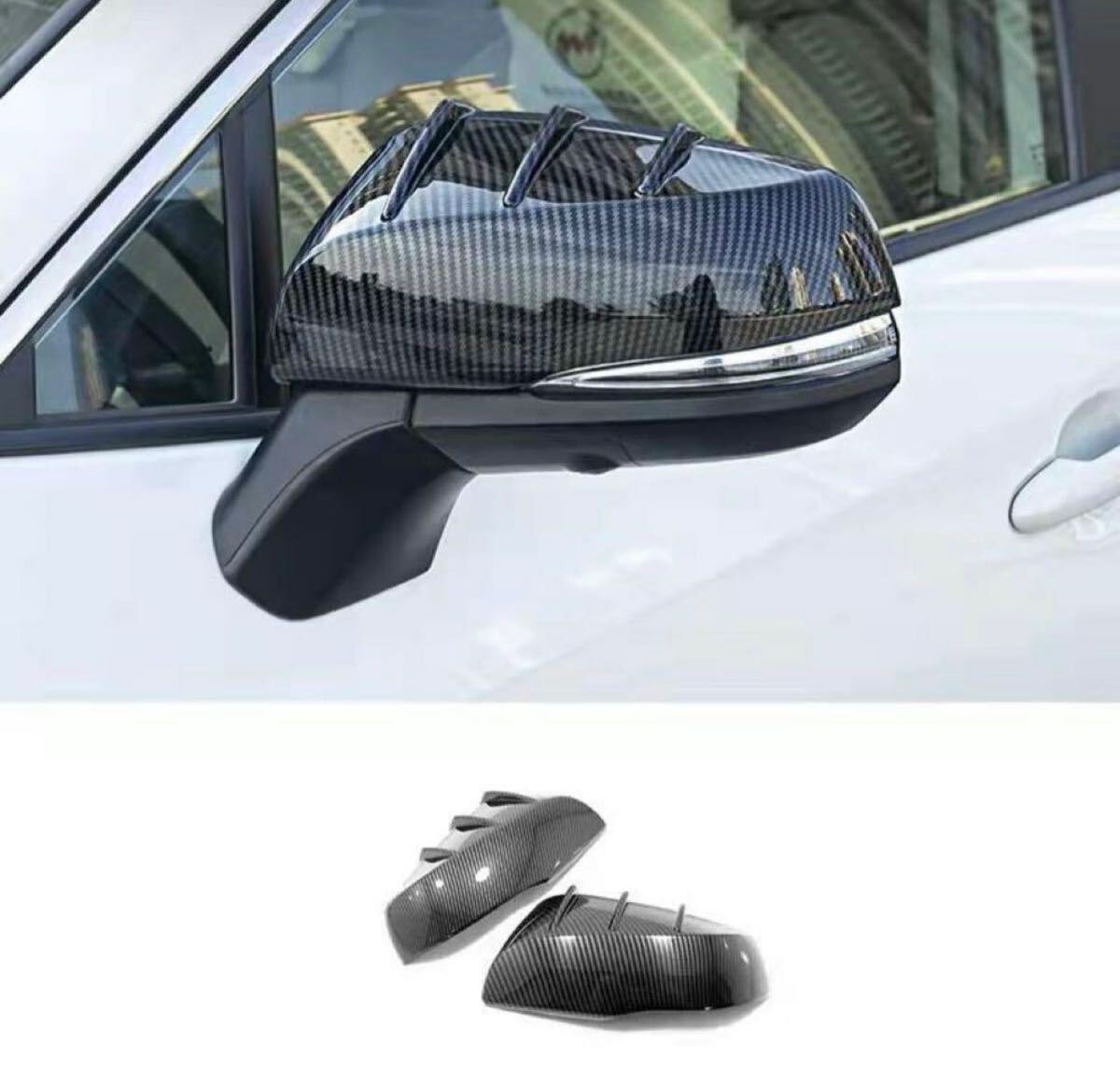 30系 前期 後期 アルファード ヴェルファイア エアロ ドアミラーカバー_画像6