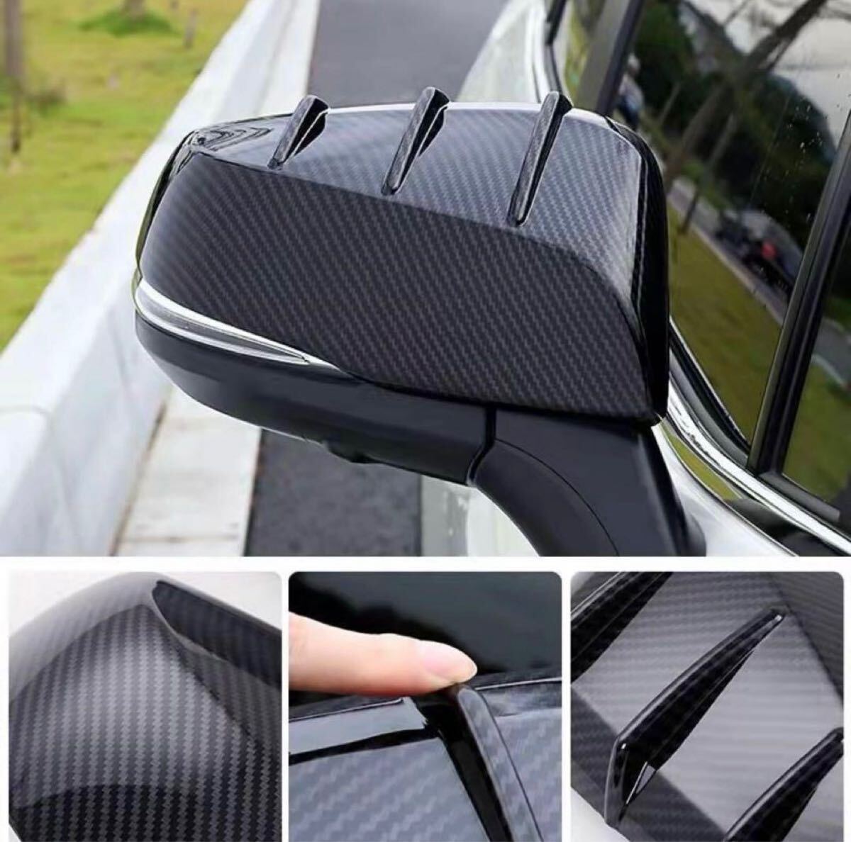 30系 前期 後期 アルファード ヴェルファイア エアロ ドアミラーカバー_画像10