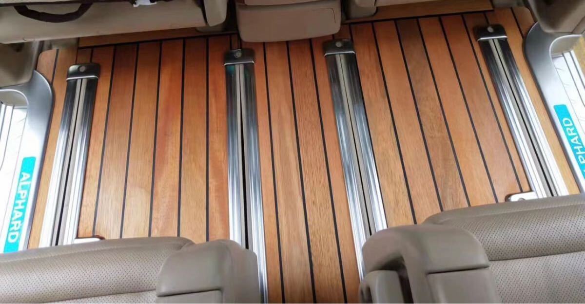 アルファード/ヴェルファイア20系 前期/後期シートレールガーニッシュ_画像10