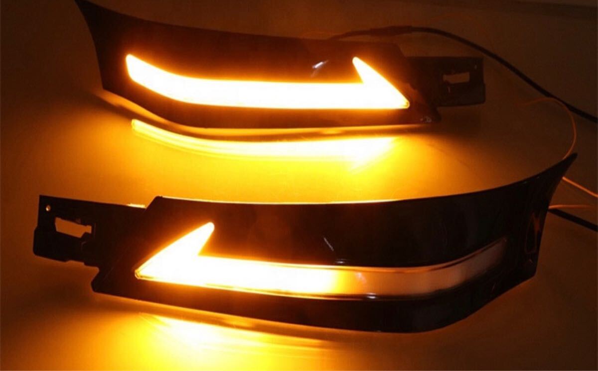 ヴェルファイア30系前期専用 流れるシーケンシャルウィンカーデイライト機能付_画像5