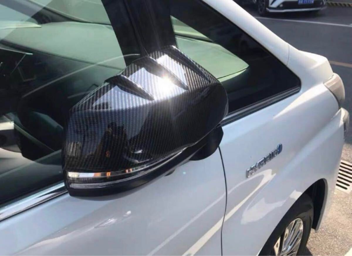 30系 前期 後期 アルファード ヴェルファイア エアロ ドアミラーカバー_画像4