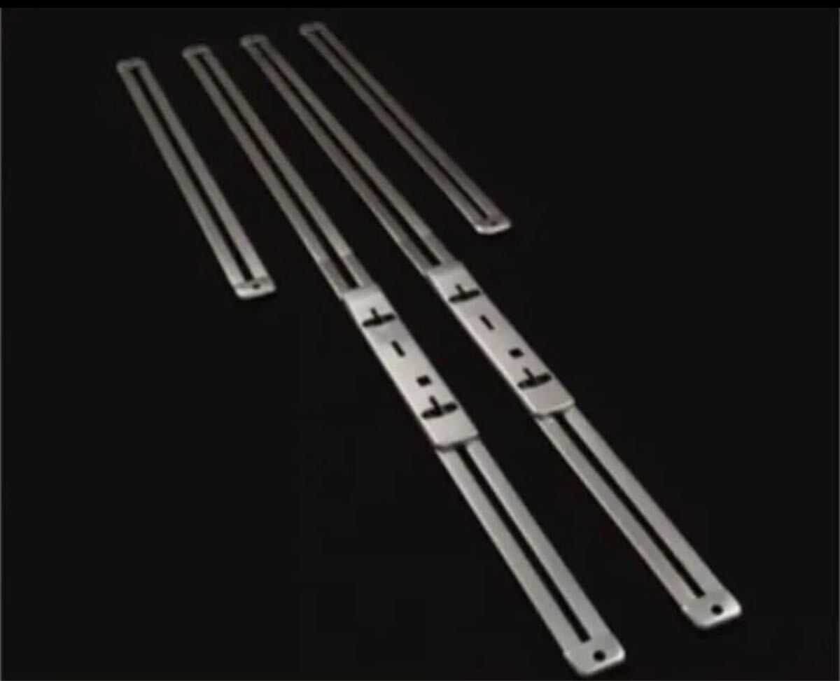 アルファード/ヴェルファイア20系 前期/後期シートレールガーニッシュ_画像4