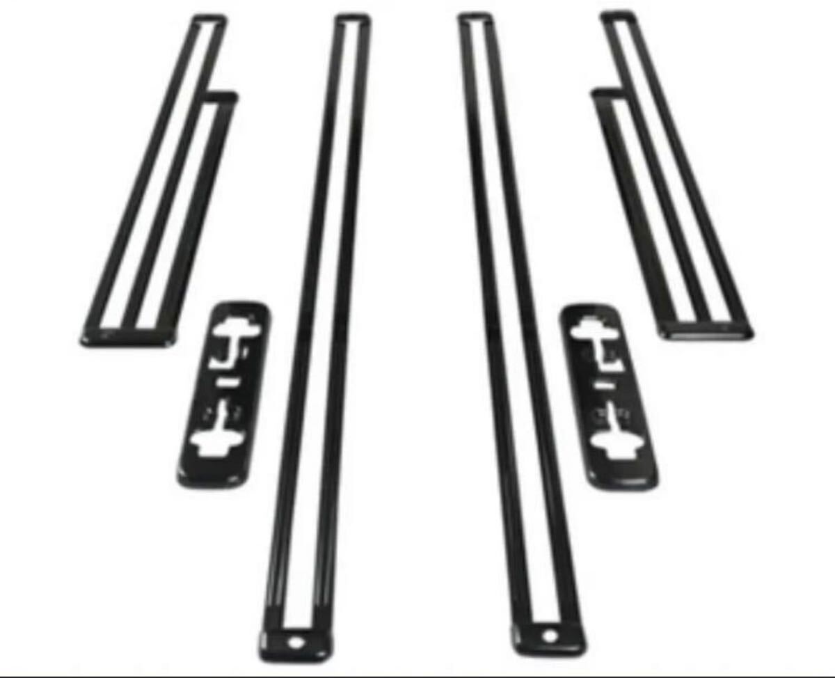 アルファード/ヴェルファイア20系 前期/後期シートレールガーニッシュ_画像2