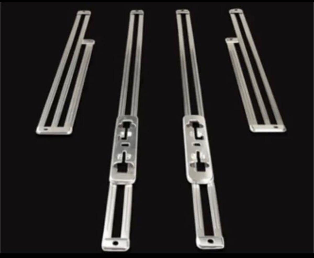 アルファード/ヴェルファイア20系 前期/後期シートレールガーニッシュ_画像3