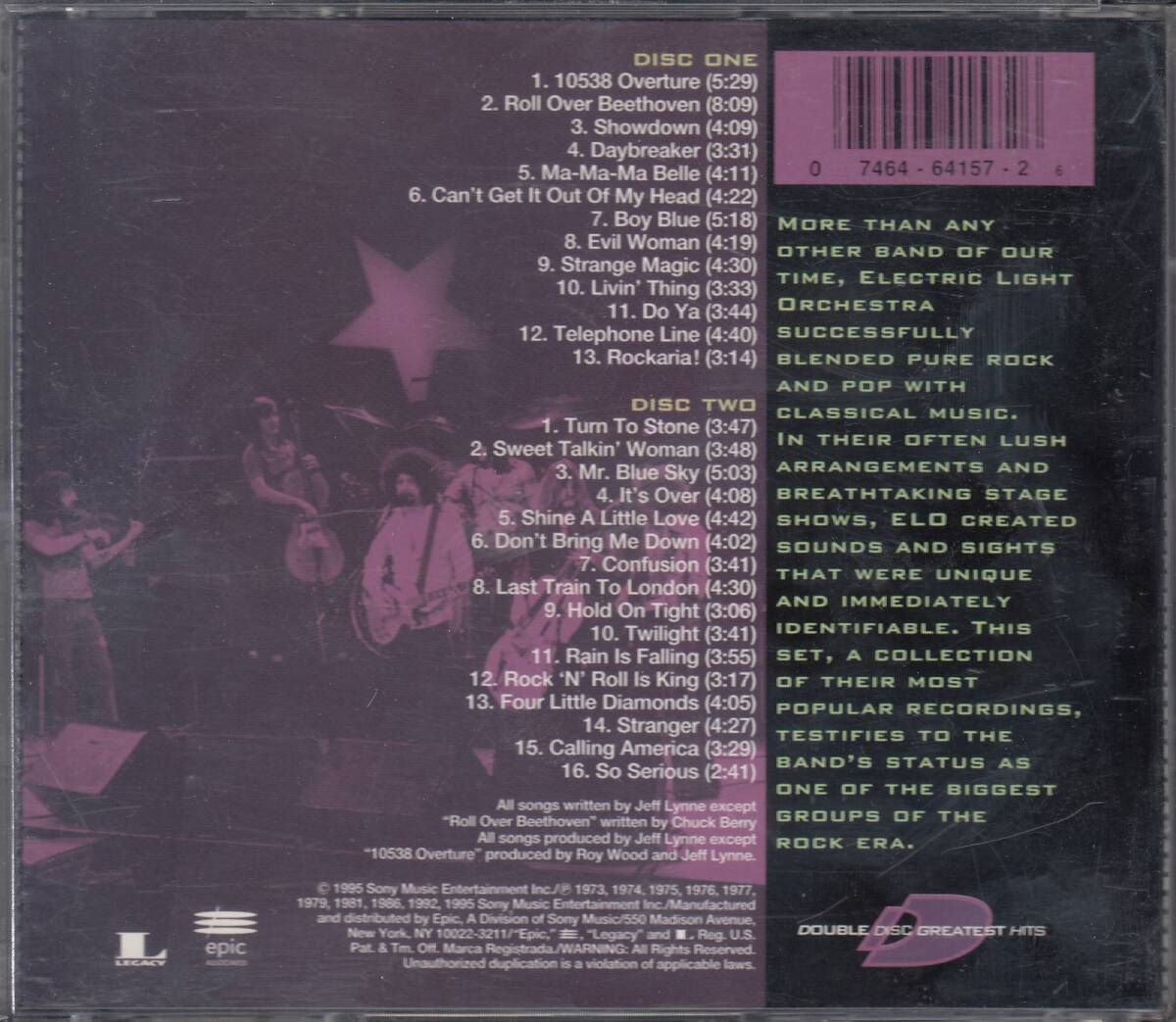 輸 Electric Light Orchestra Strange Magic: The Best Of Electric Light Orchestra 2CD◆規格番号■Z2K-64157◆送料無料■即決●交渉有_画像2