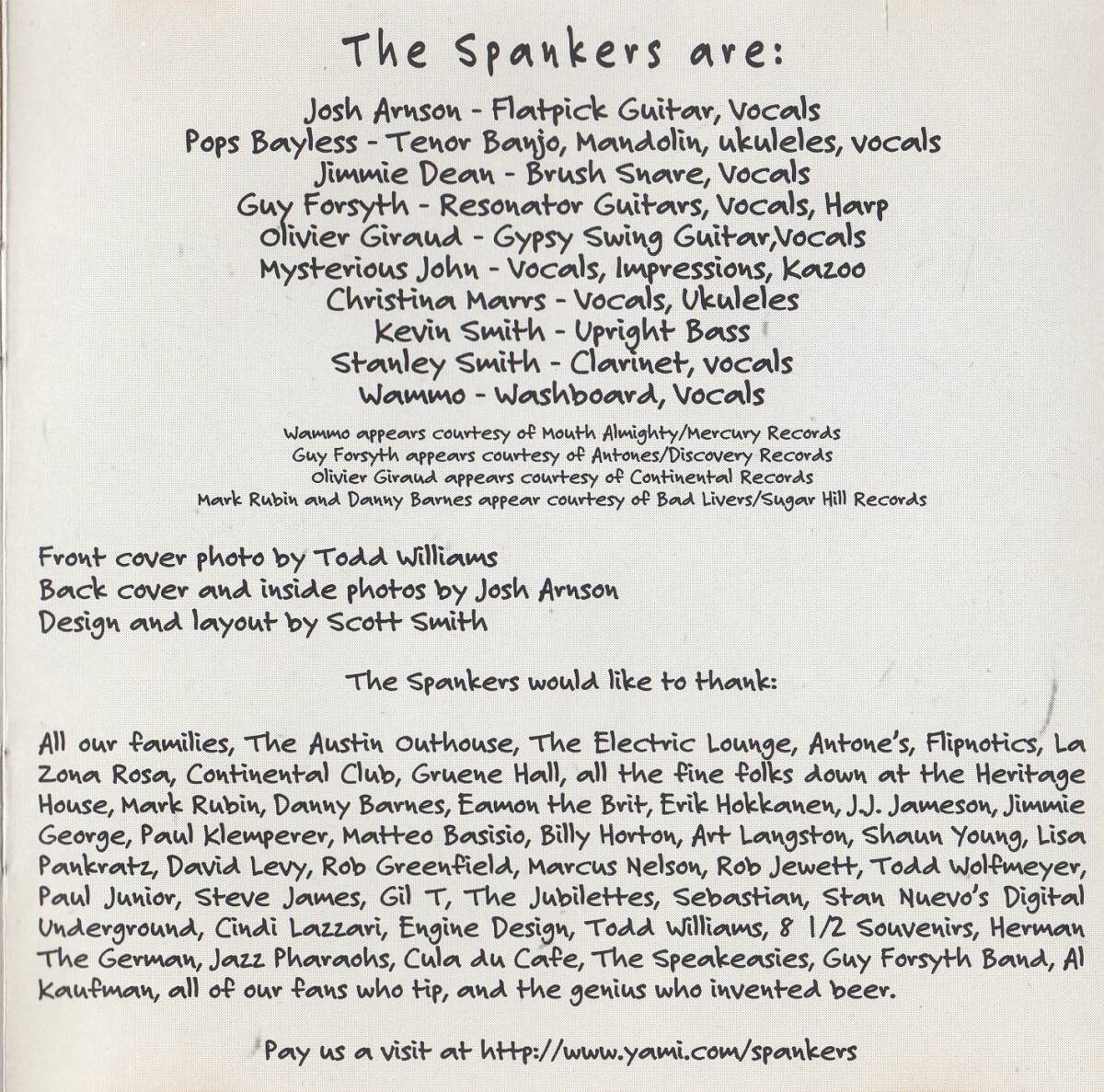 輸 Asylum Street Spankers Spanks For The Memories◆規格番号■CD-1060◆送料無料■即決●交渉有_画像5