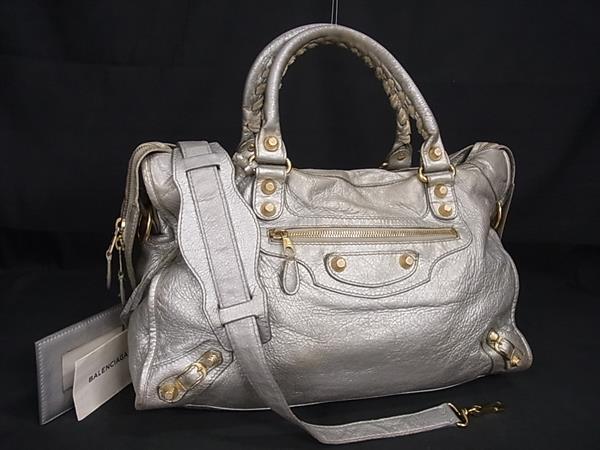 1円 BALENCIAGA バレンシアガ 281770 ジャイアントシティ レザー 1円 BALENCIAGA バレンシアガ 281770 ジャイアントシティ レザー