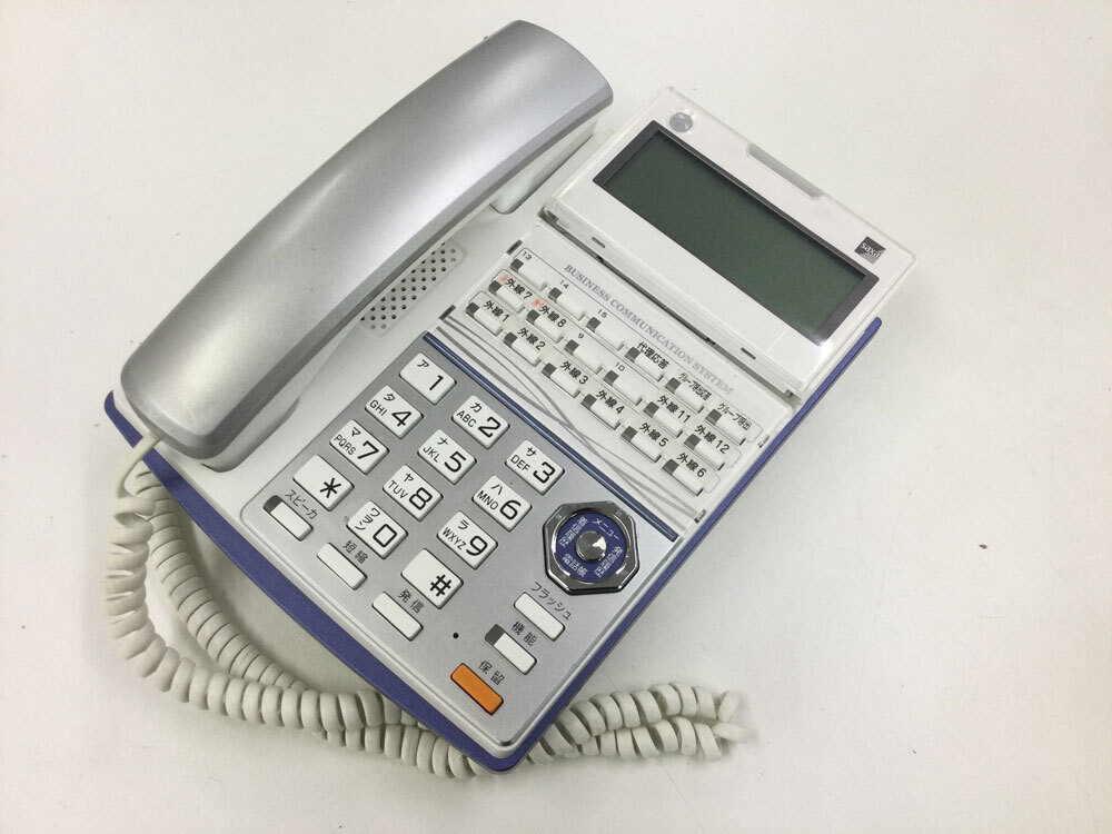 saxa（サクサ） TD710(W) 18ボタン標準電話機(白) リユース中古ビジネスフォン★保証付き・本州送料無料★(管理番号2307)