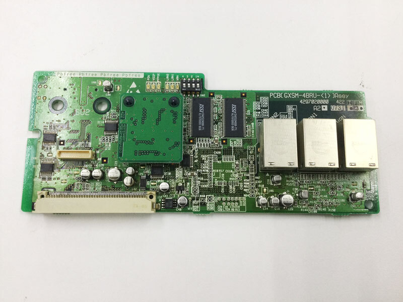 NTT αGX 4IP局線ユニット GXSM-4BRU-(1)+4BRSU-(1) 中古ビジネスフォン用ユニット★保証付・本州送料無料★(管理番号2480)