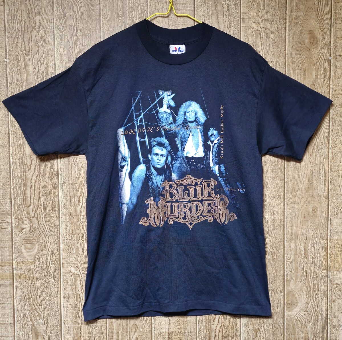 Yahoo!オークション - 80s Blue Murder 1989年 ツアーTシャツ L