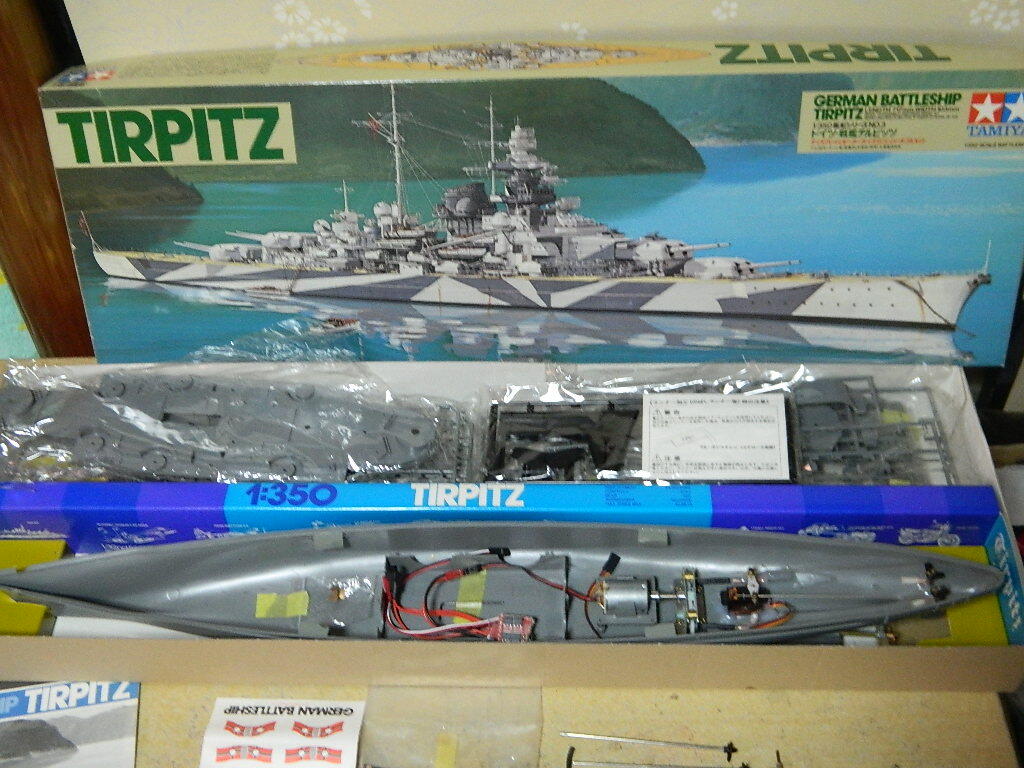 数量限定セール タミヤ TIRPITZ(モーター 戦艦シリーズNo3 1/350 船、ボート