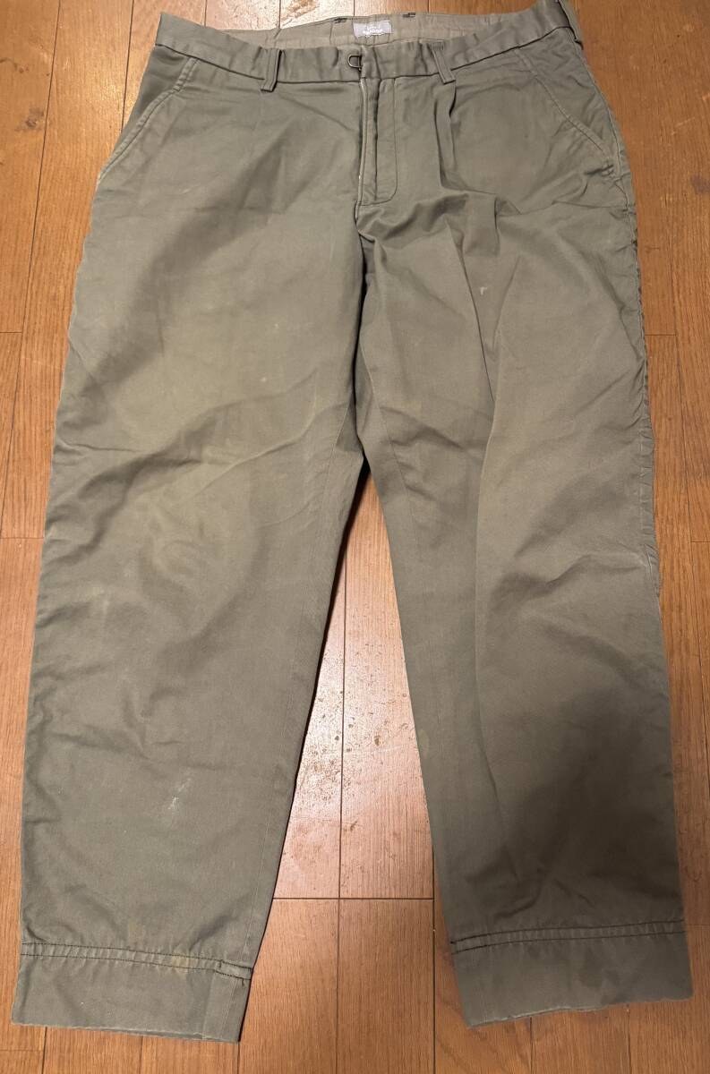 【50％OFF】 kolor カーキ パッカリングパンツ カラー ビーコン パンツ