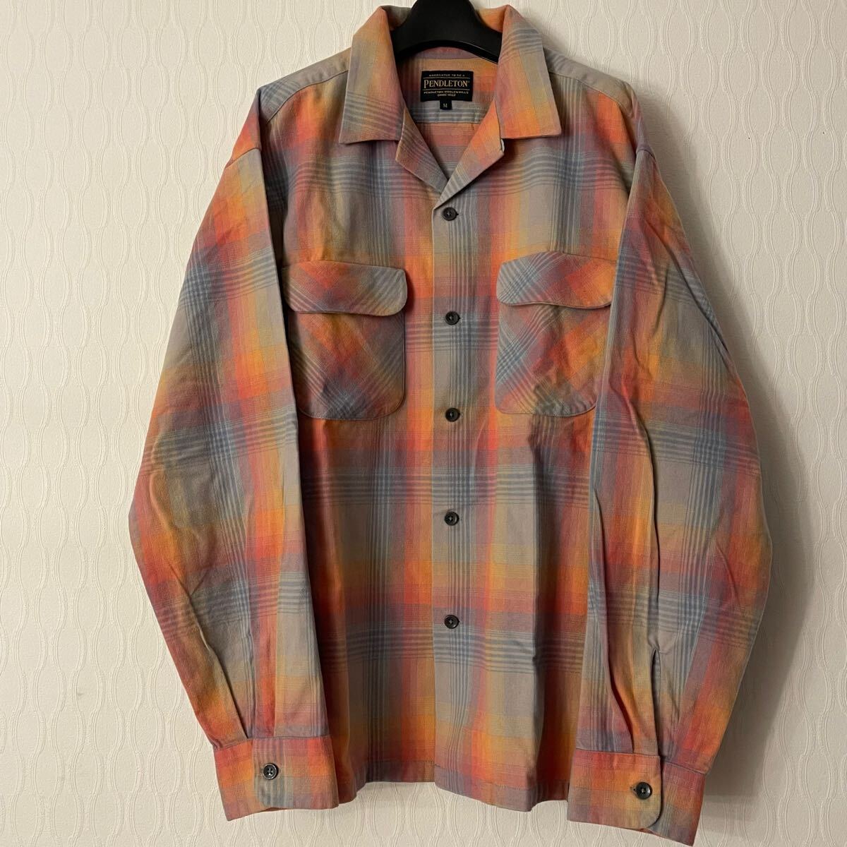 PENDLETON ペンドルトン オープンカラーシャツ サイズ表記M 新品