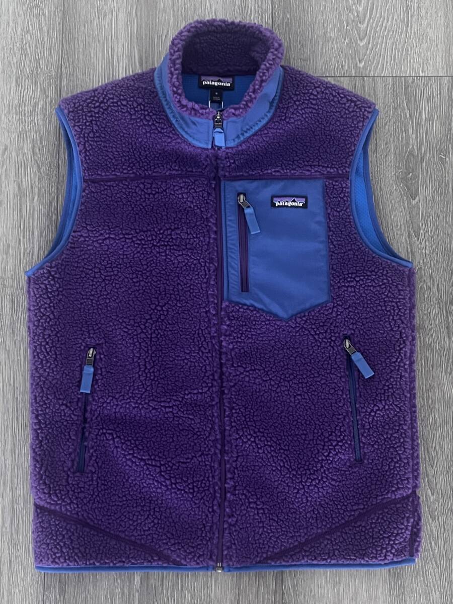★ 送料込み 新品未使用 Patagonia M's Classic Retro-X Vest パタゴニア メンズクラシック レトロX ベスト サイズM PUR パープル BEAMS ★