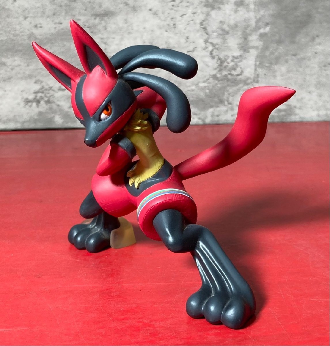1円~ ポッ拳 ルカリオ DXF フィギュア 2Pカラーver 赤 POKKEN 1円~ ポッ拳 ルカリオ DXF フィギュア 2Pカラーver 赤 POKKEN