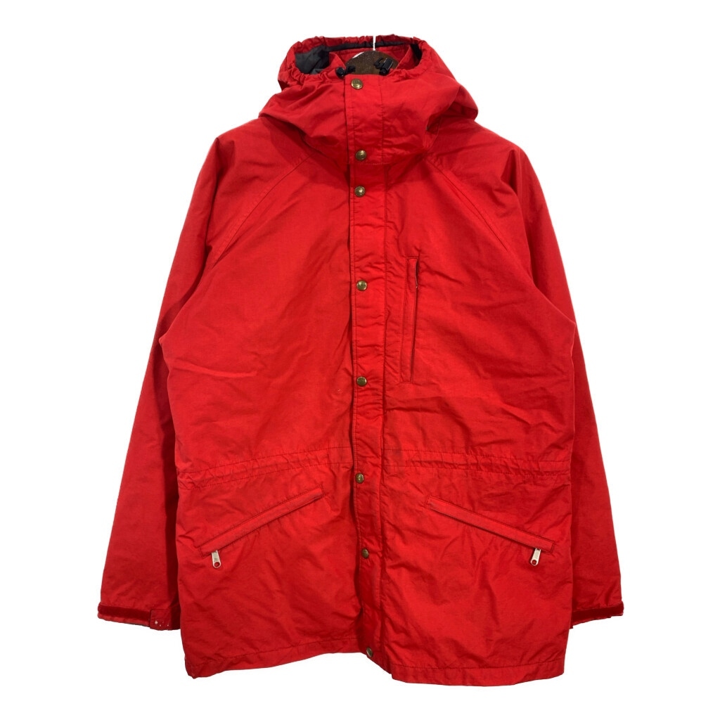 【全品送料無料】 80年代 S7614 古着 中古 XL) (メンズ レッド アウトドア マウンテンパーカー GORE-TEX エルエルビーン L.L.Bean 男性用