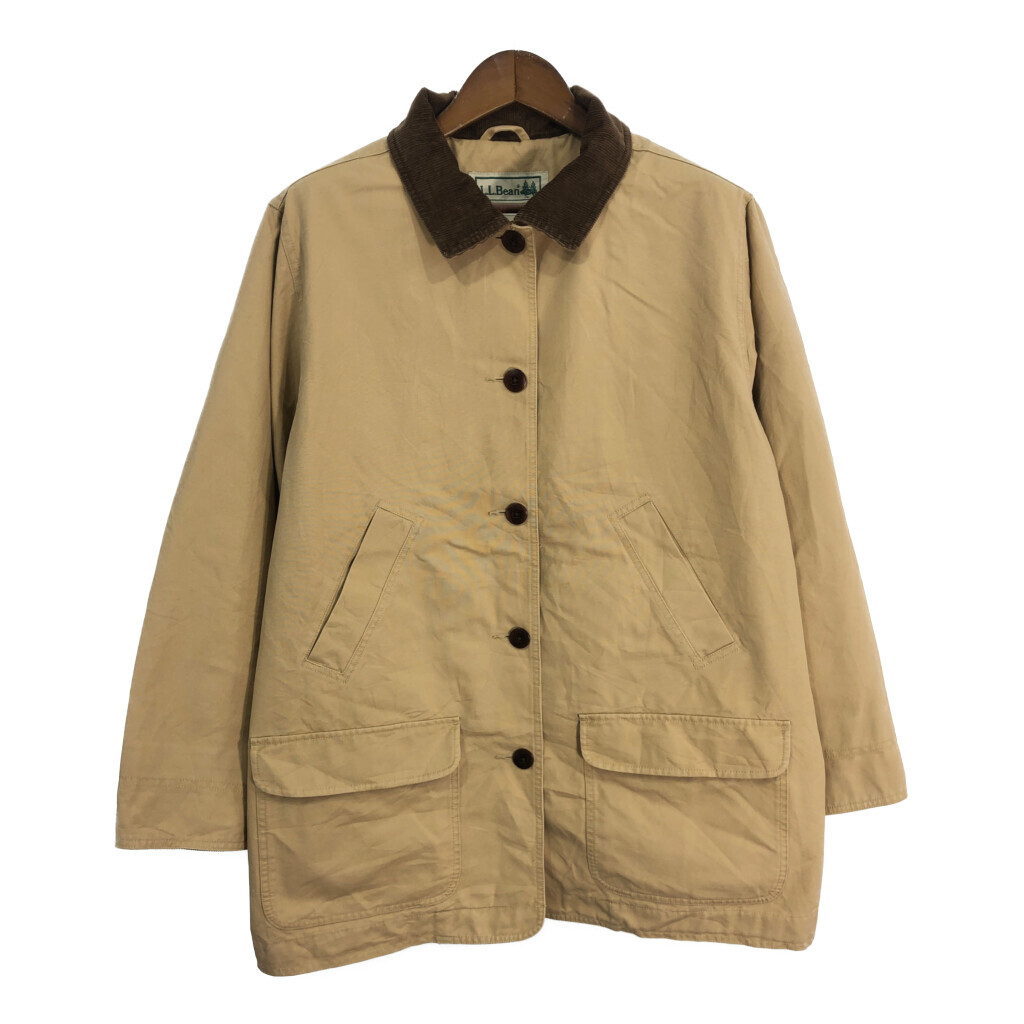【2024年】お歳暮ギフト L.L.Bean S7838 古着 中古 2XL) (レディース ベージュ 大きいサイズ アウトドア ハンティングジャケット エルエルビーン 女性用