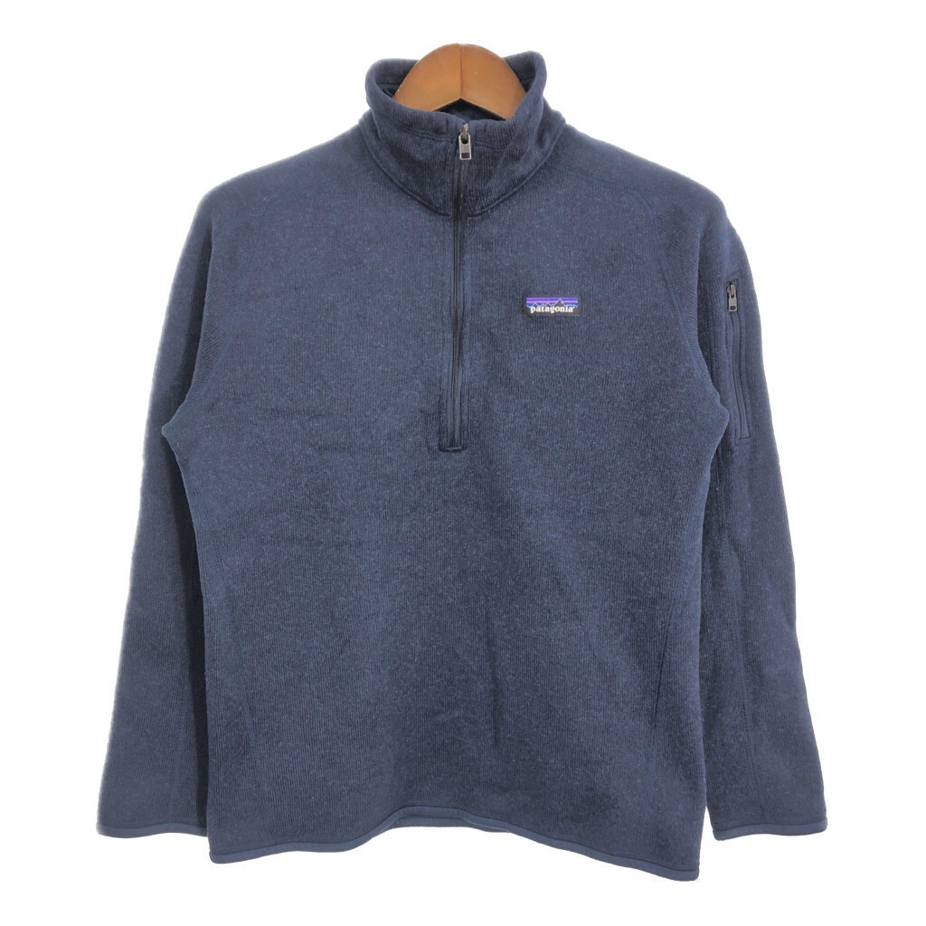patagonia パタゴニア ベターセーター フリースジャケット アウトドア ネイビー (メンズ L) 中古 古着 S9140