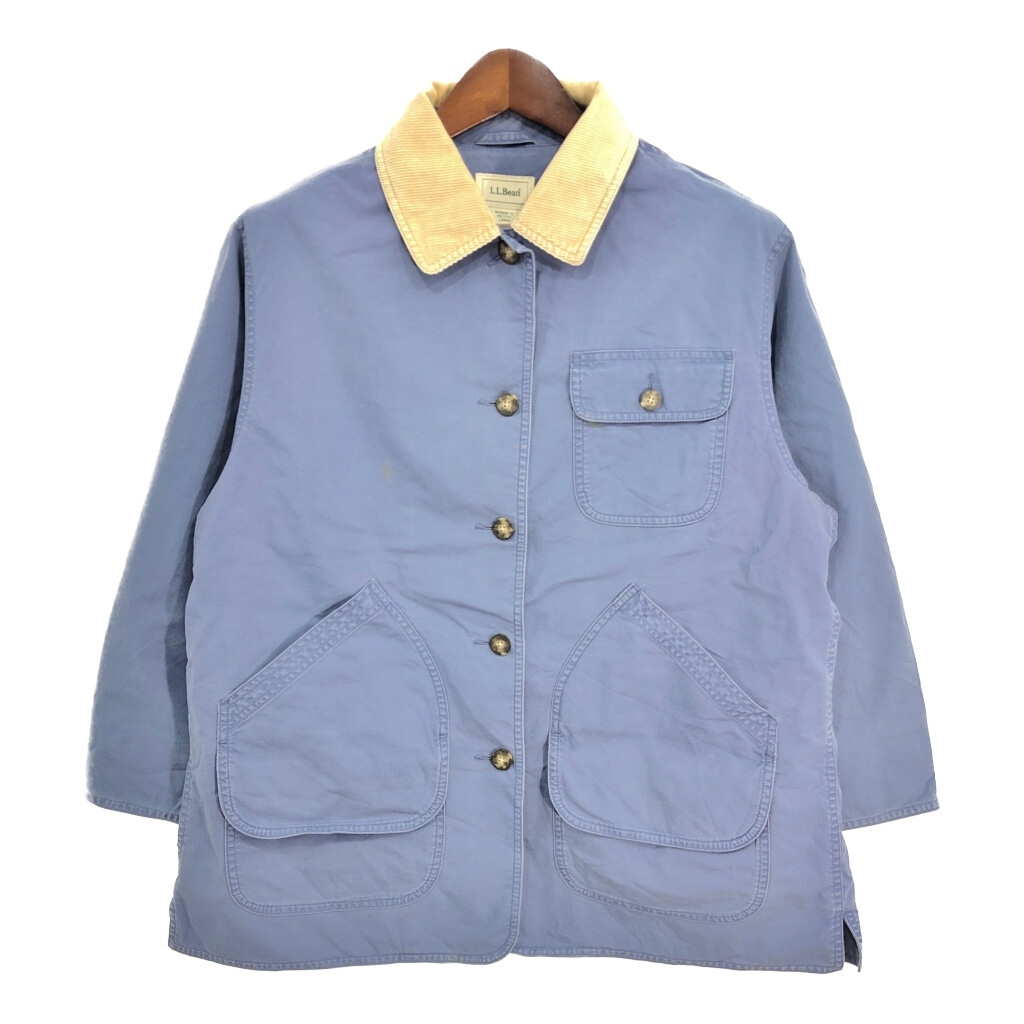 2024年 お歳暮・冬ギフト特集 エルエルビーン L.L.Bean ハンティングジャケット S9901 古着 中古 L) (レディース ライトブルー アウトドア 女性用