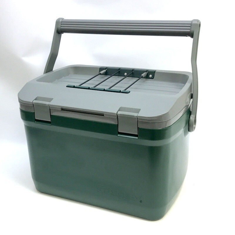 あなたにおすすめの商品 16QT クーラーボックス STANLEY 15.1L TA1662◇ グレー グリーン 保冷ボックス BBQ キャンプ アウトドア スタンレー スタンレイ 30L未満