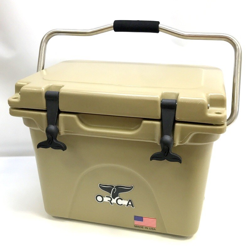 ORCA Coolers 20 Quart クーラーボックス オルカ ハードクーラーボックス アウトドア キャンプ タン ベージュ 19L TA1665◇