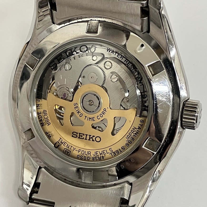 Yahoo!オークション - SEIKO セイコー 4R38‐00S0 プレサージュ
