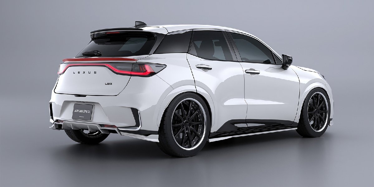 【M's】レクサス LBX Cool Relax MAYH10 MAYH15 (2023.12-) ARTISAN SPIRITS リアゲートスポイラー ウイング FRP アーティシャンスピリッツ_画像2