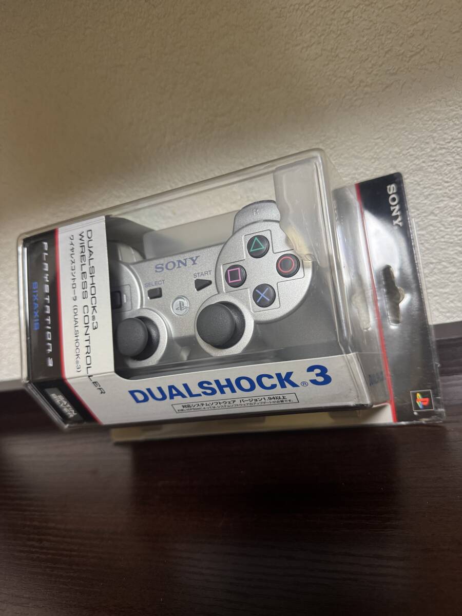 新品未開封 PS3 デュアルショック3 サテンシルバー