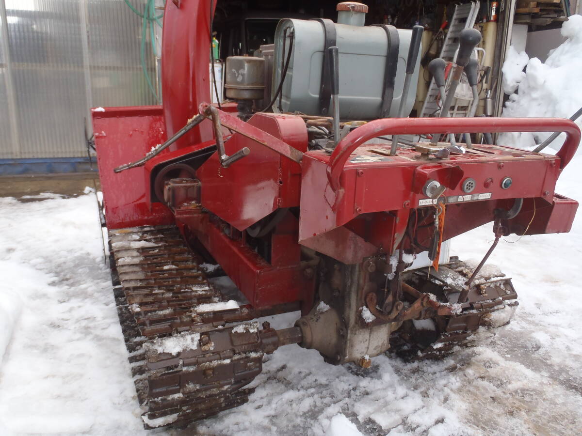 ワドー 除雪機 Wオーガー 鉄キャタ ディーゼル 中古 引取限定 ワドー 除雪機 Wオーガー 鉄キャタ ディーゼル 中古 引取限定